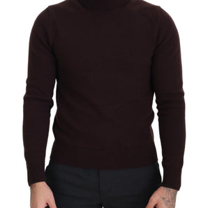 Dolce &amp; Gabbana Elegant Turtleneck Wool Pullover Sweater