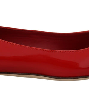 Dolce &amp; Gabbana Red Suede Crystal Loafers - Exquisite Elegance