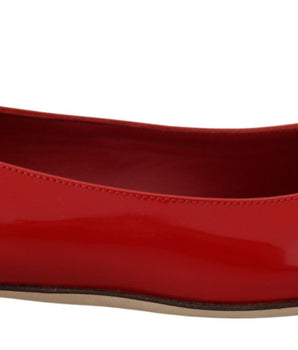 Dolce &amp; Gabbana Mocasines De Ante Rojo Con Cristales - Elegancia Exquisita
