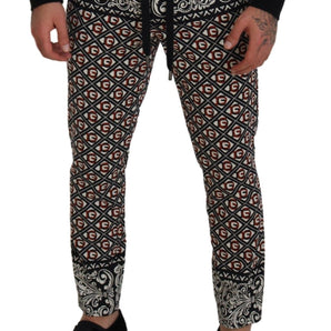 Dolce & Gabbana Elegant Multicolor Jogging Trousers