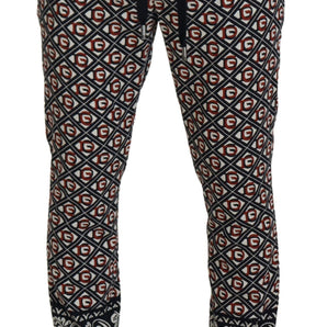 Dolce &amp; Gabbana Elegant Multicolor Jogging Trousers