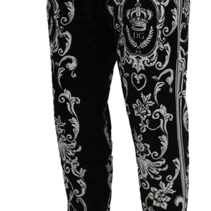 Dolce & Gabbana Baroque Patterned Casual Sweatpants