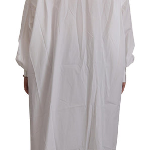 Dolce & Gabbana Elegant White Cotton Buttoned Shirt