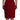 Dolce &amp; Gabbana Elegante vestido midi rojo con cuello cuadrado