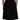 Dolce &amp; Gabbana Elegante vestido negro con cuello en V