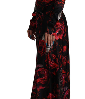 Dolce &amp; Gabbana Elegante vestido tubo evasé floral