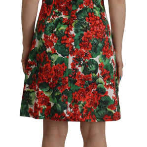 Dolce &amp; Gabbana Multicolor Floral A-Line Dress