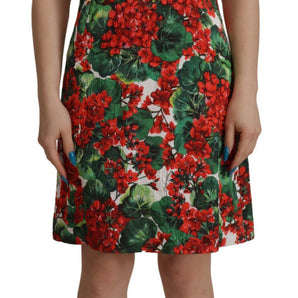 Dolce &amp; Gabbana Multicolor Floral A-Line Dress