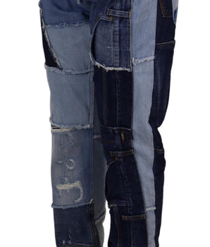 Dolce &amp; Gabbana Vaqueros pitillo de alta costura con cintura alta