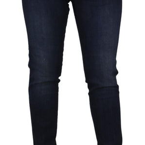 Dolce & Gabbana Elevate Your Denim Game with High Waist Skinny Jeans