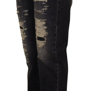 Dolce &amp; Gabbana Elegant High Waist Skinny Jeans