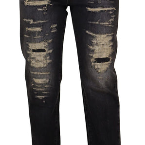 Dolce &amp; Gabbana Elegant High Waist Skinny Jeans