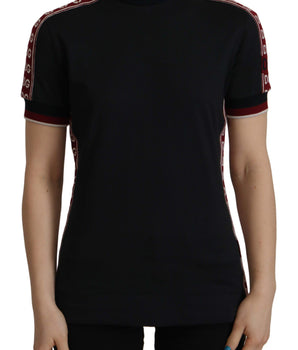 Dolce & Gabbana Black #DGMillennials 100% Cotton T-shirt