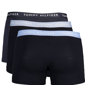 Tommy Hilfiger Black Cotton Men Trunk