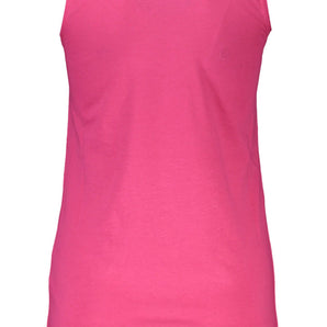 Cavalli Class Pink Cotton Women Top