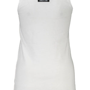 Cavalli Class White Cotton Women Top