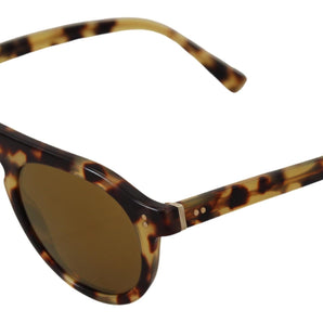 Dolce &amp; Gabbana Gafas de sol elegantes de acetato carey