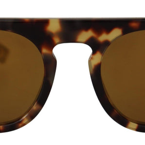 Dolce &amp; Gabbana Gafas de sol elegantes de acetato carey