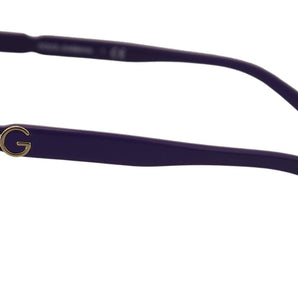 Dolce &amp; Gabbana Elegant Violet Round Sunglasses for Women