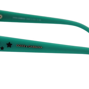 Dolce &amp; Gabbana Gafas de sol cuadradas enigmáticas con estampado de estrellas