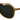 Dolce & Gabbana Yellow Acetate Black Lens Aviator DG4196 Sunglasses