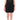 Ermanno Scervino Black Nylon Lace Detail Mini Dress Ermanno Scervino