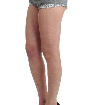 Ermanno Scervino Lingerie Gray Mini Shorts Sleepwear Hotpants Ermanno Scervino 
