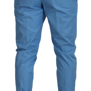 Dolce &amp; Gabbana Elegant Slim Fit Chinos - Indulge in Italian Luxury