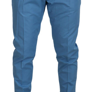 Dolce &amp; Gabbana Elegant Slim Fit Chinos - Indulge in Italian Luxury