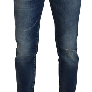 Dolce & Gabbana Elegant Slim Fit Italian Denim Jeans