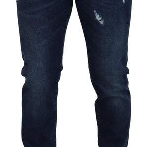 Dolce & Gabbana Chic Slim Fit Italian Denim Sensation