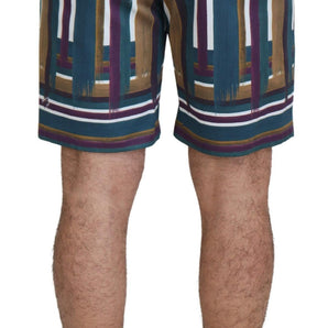 Dolce &amp; Gabbana Chic Multicolor Chino Shorts - Regular Fit