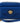 Versace Blue Calf Leather Camera Shoulder Bag