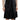 Dolce &amp; Gabbana Elegante minivestido sin mangas de seda negro