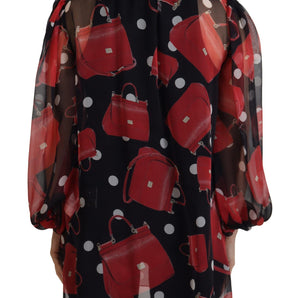 Dolce &amp; Gabbana Sicilian Print Silk Blouse - Luxurious &amp; Chic