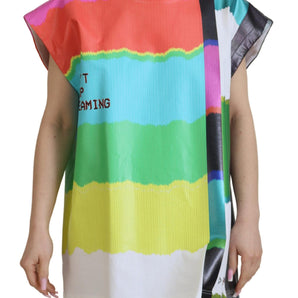 Dolce &amp; Gabbana Multicolor Sleeveless Cotton Top