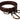 Dolce & Gabbana Carabiner Belt Brown Leather Gold Metal Buckle