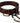 Dolce & Gabbana Brown Leather Gold Metal Buckle Carabiner Belt