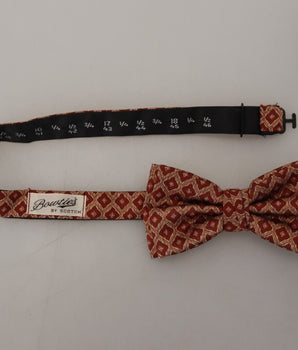 Scotch & Soda Multicolor Silk Adjustable Neck Papillon Men Bow Tie