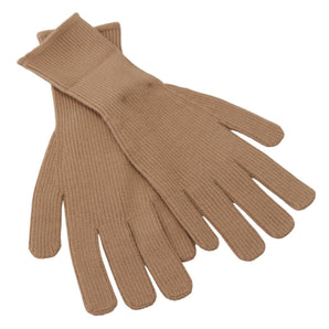 Dolce &amp; Gabbana Elegantes guantes de invierno de cachemira beige