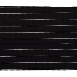 Dolce & Gabbana Black White Stripes Elastic Ear Strap One Size Face Mask