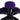 Dolce &amp; Gabbana Elegant Purple Silk Top Hat