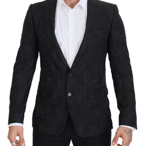 Dolce & Gabbana Elegant Slim Fit Peak Lapel Blazer