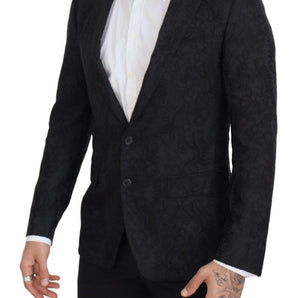 Dolce &amp; Gabbana Blazer elegante con solapa de pico y corte slim