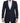 Dolce & Gabbana Dark Blue Stripe Wool Single Breasted Blazer