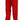 Dolce & Gabbana Stunning Red Mainline Cotton Pants