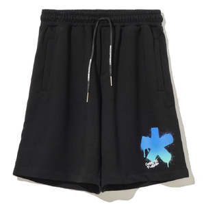 Comme Des Fuckdown Sleek Cotton Bermuda Shorts with Logo Detail