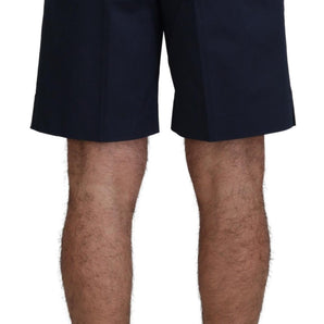 Dolce &amp; Gabbana Elegant Blue Chino Shorts