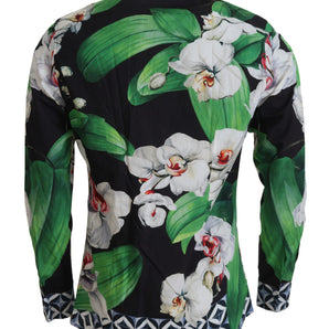 Dolce &amp; Gabbana Floral Elegance Slim Fit Dress Shirt