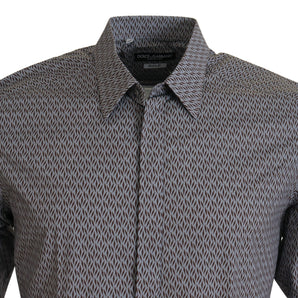 Dolce &amp; Gabbana Elegant Slim Fit Formal Cotton Shirt